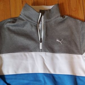 Boys Puma Golf Pullover
